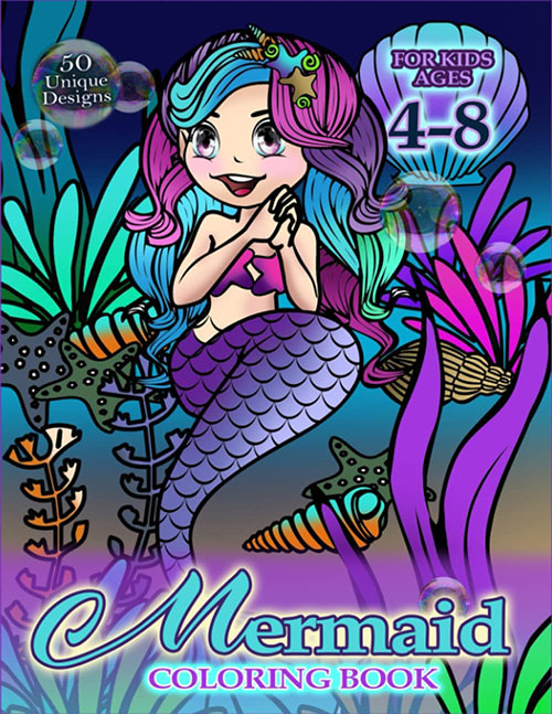 mermaid coloring book for kids 4 8 mermaid coloring book for boys and girls 4 8 1 jpg