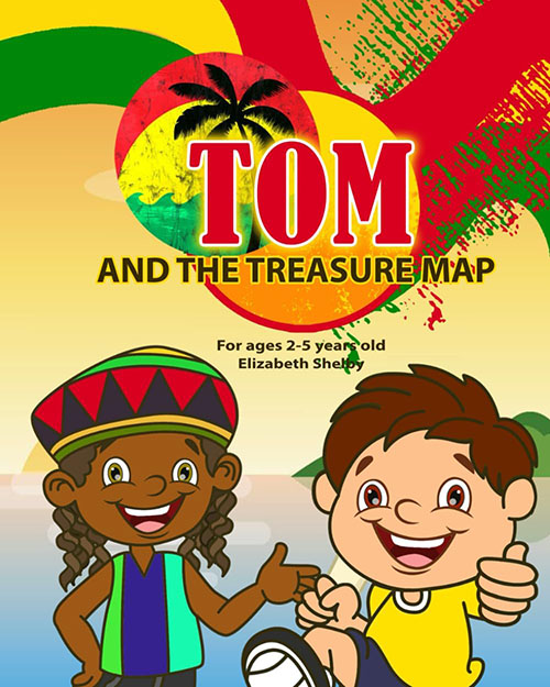 tom and the treasure map for ages 2 5 years old tom and phillip s caribbean treasure hunt frontpage 1